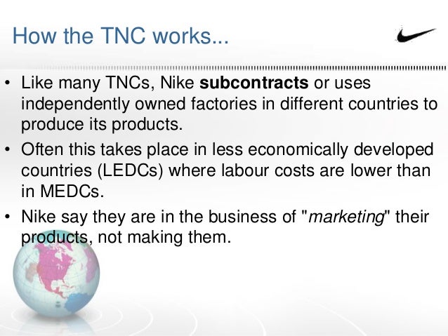 gcse geography tnc case study nike gcse geography tnc case study nike